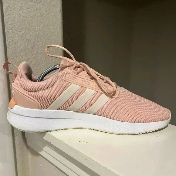 adidas Women's Racer TR21 Trail Running Shoe H00649 Pink/White Size 10 - Picture 6 of 10